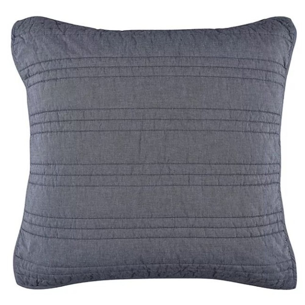 Bridge Street Riley European Pillow Sham in Indigo